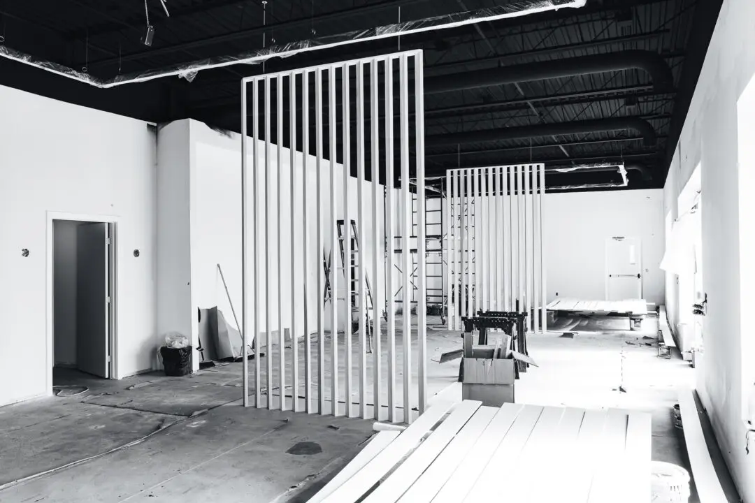 Ana Cole Interiors – Office under construction